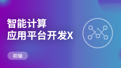 智能计算应用平台开发（初级）