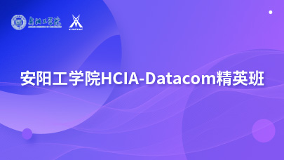 安阳工学院HCIA-Datacom精英班